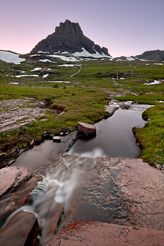 Clements Mountain At Dusk