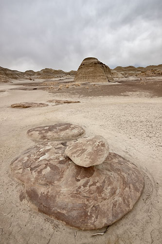 Cloudy Badlands