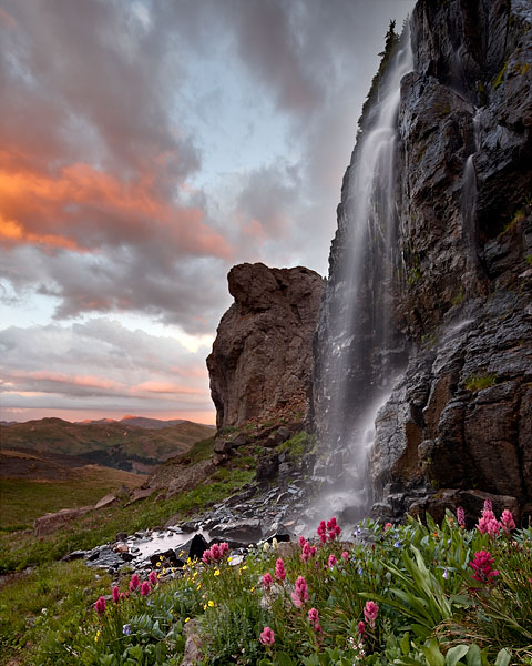 Alpine Waterfall