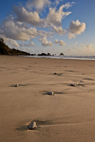 Clouds Over The Beach